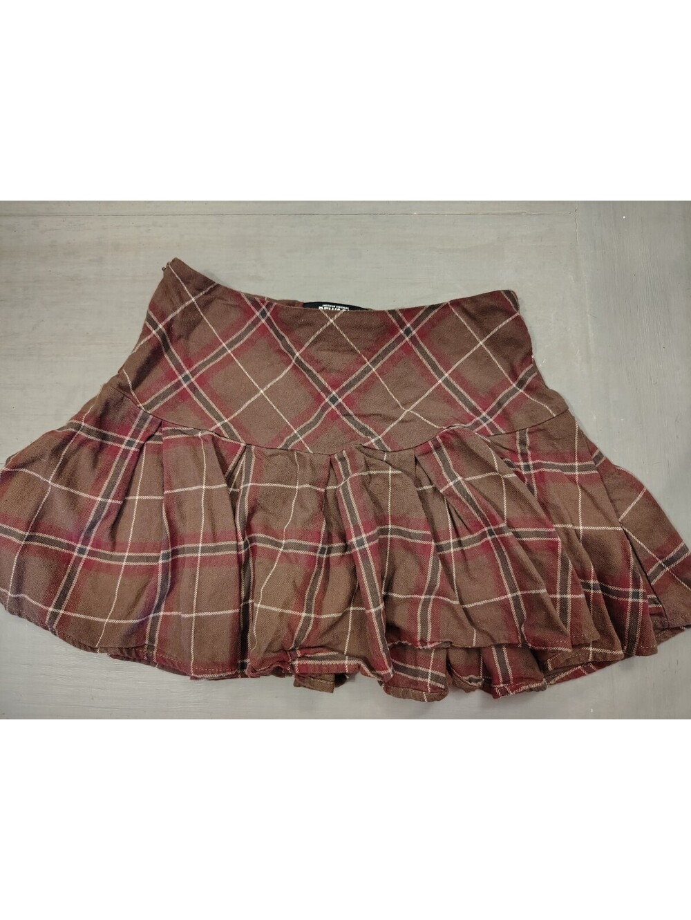 Rewash Women's Plaid mini Skirt/Skirt size XS